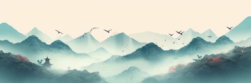 清明节春天春游淡彩水墨画中国风水墨山水画,插画/手绘图,插画/手绘图库,插画/手绘图下载,插画/手绘